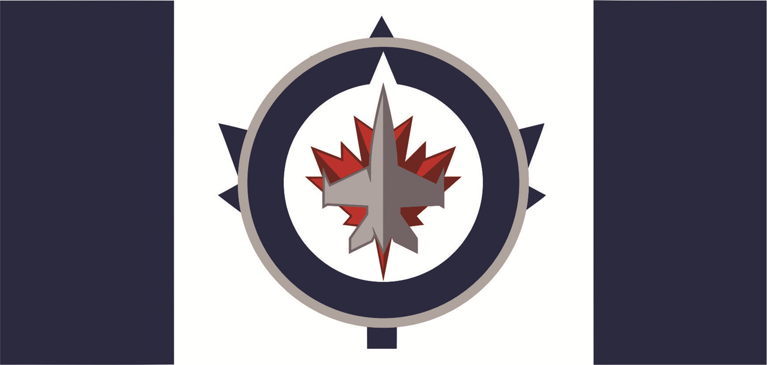 Winnipeg Jets Flags iron on heat transfer